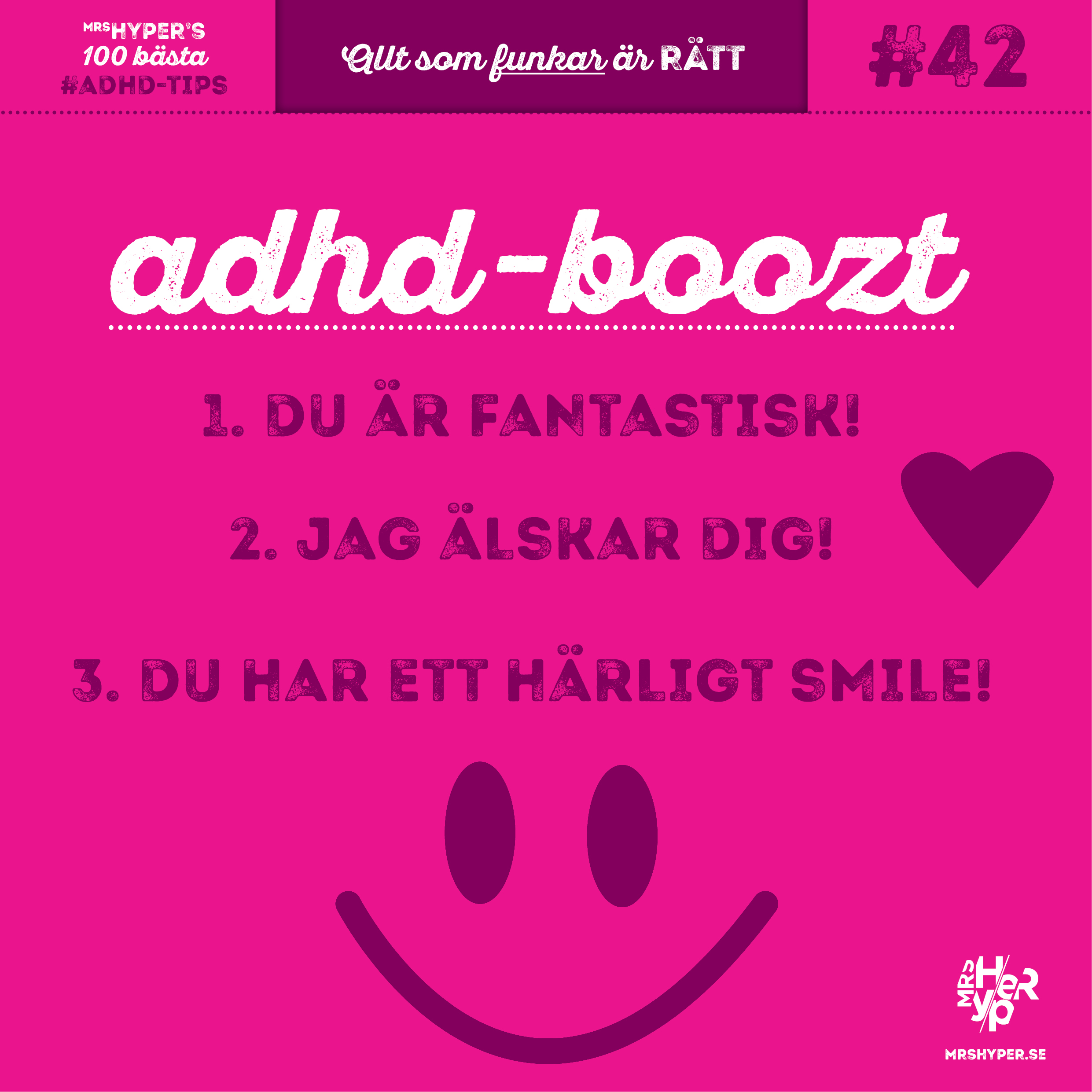 ADHD-tips #42. adhd-boozt 3:1