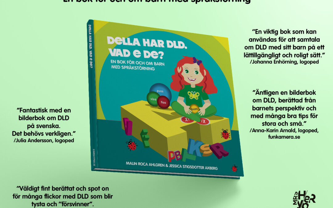Första barnboken om språkstörning på svenska!